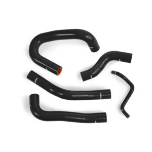 Mishimoto black silicone radiator hose kit for 2006-2015 Mazda Miata, part MMHOSE-MIA-06BK