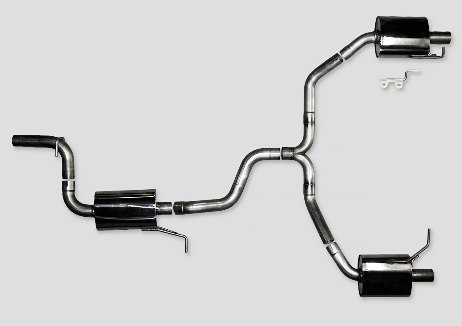 09-17 Volkswagen CC (Sedan - 2.0 - FWD) Exhaust System Kit