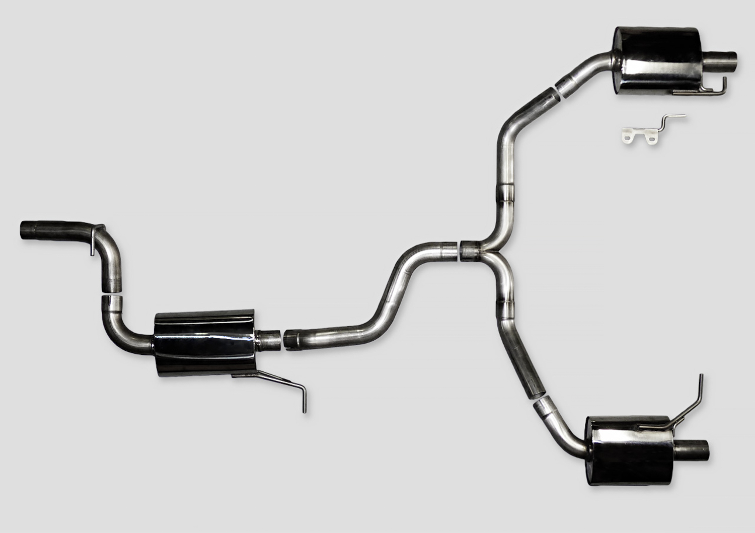 09-17 Volkswagen CC (Sedan - 2.0 - FWD) Exhaust System Kit