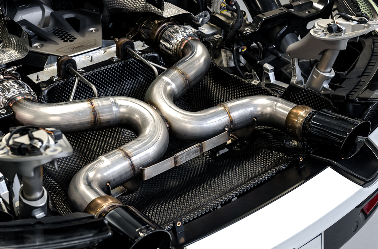 18-23 McLaren 720S Base (Coupe - 4.0 - RWD) Exhaust System Kit - Image 2