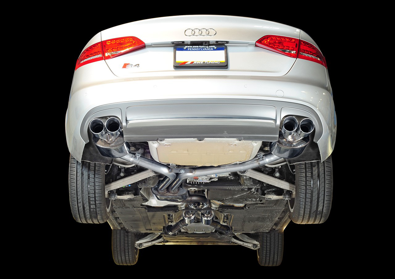 13-16 Audi S4 (Sedan - 3.0 - AWD) Exhaust System Kit - Image 2