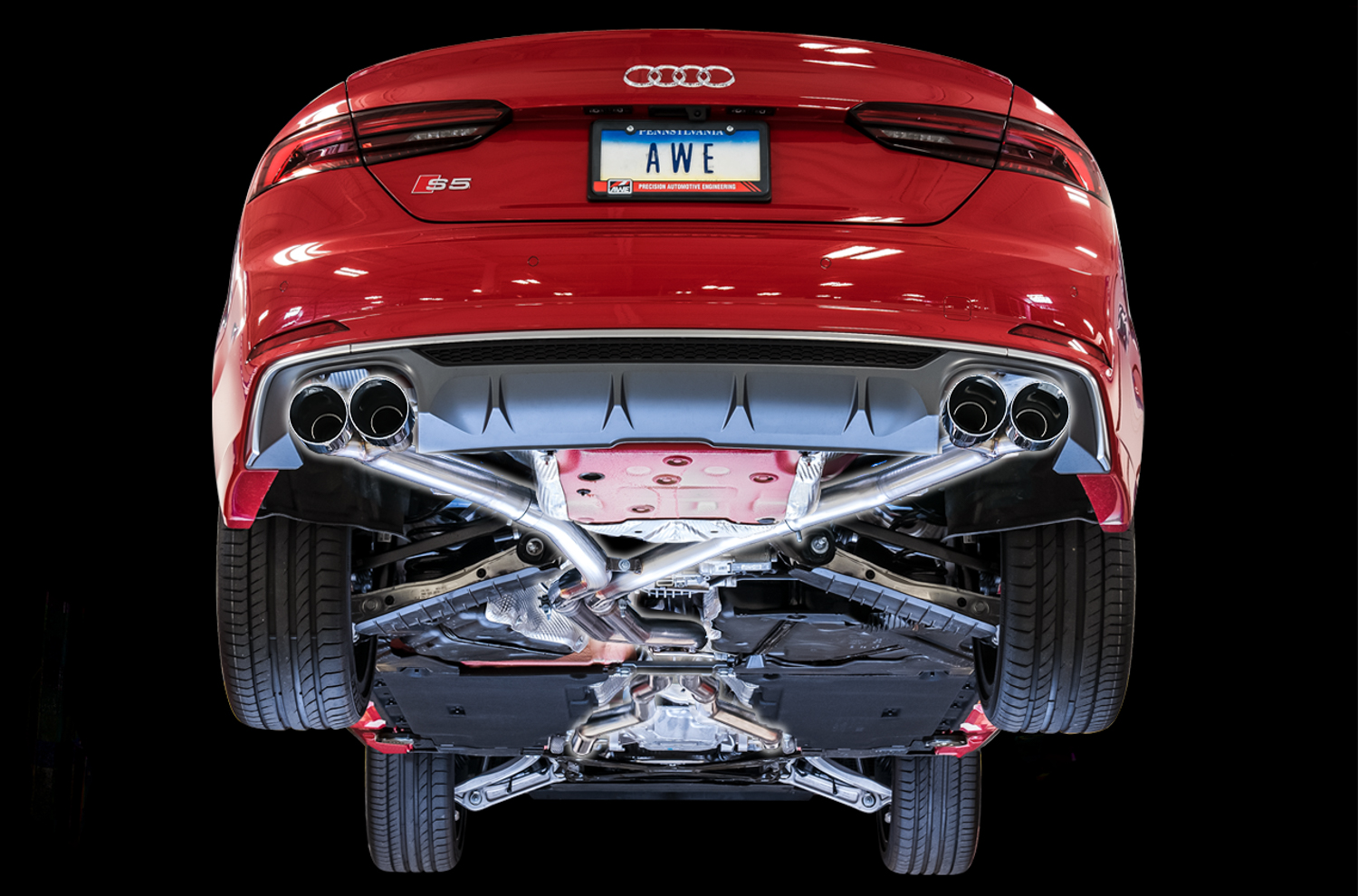 18-25 Audi S5 Sportback (3.0) Exhaust System Kit - Image 5