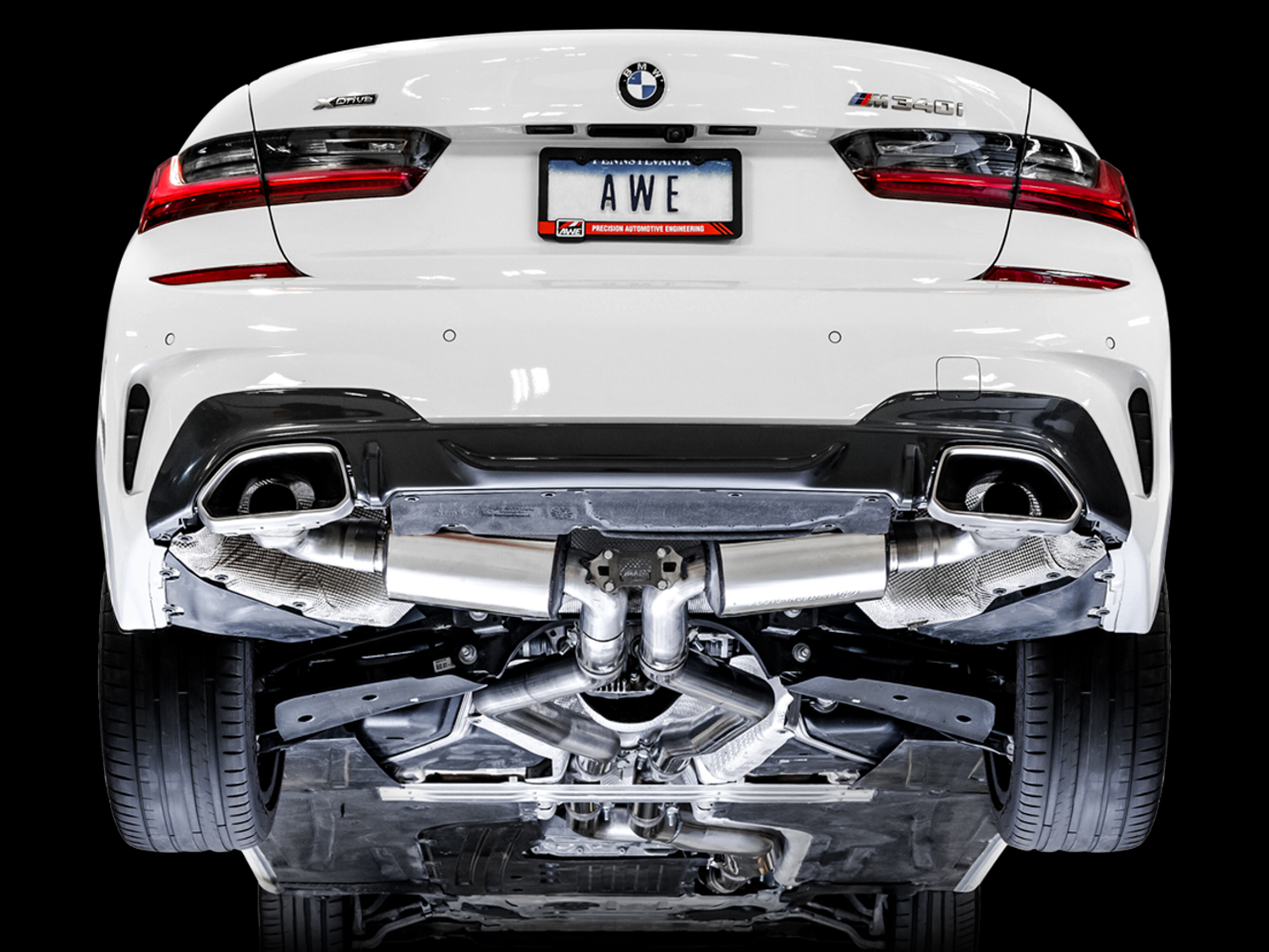 BMW (Coupe/Sedan - 3.0 - AWD/RWD) Exhaust System Kit - Image 4