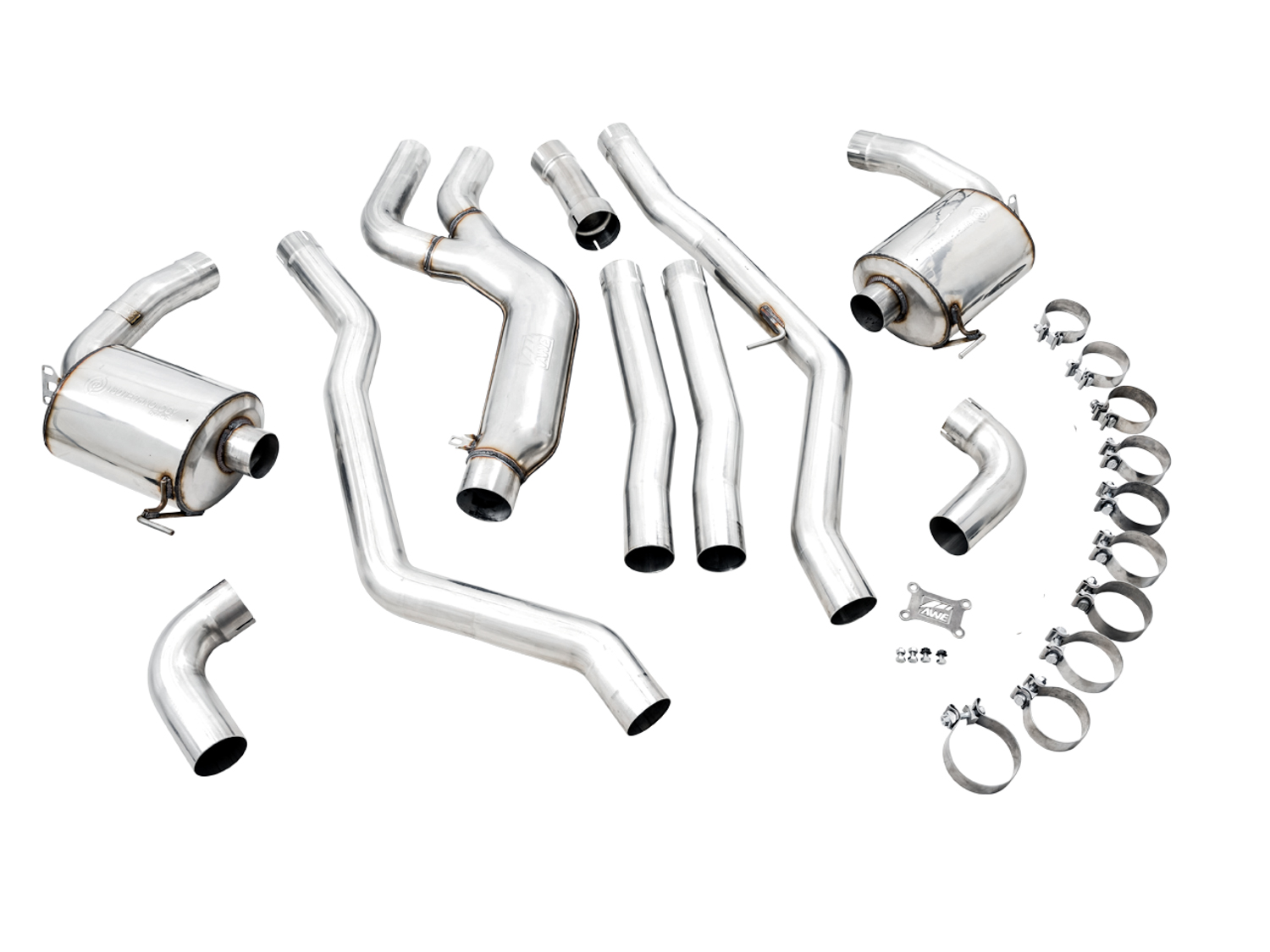 BMW (Coupe/Sedan - 3.0 - AWD/RWD) Exhaust System Kit - Image 2