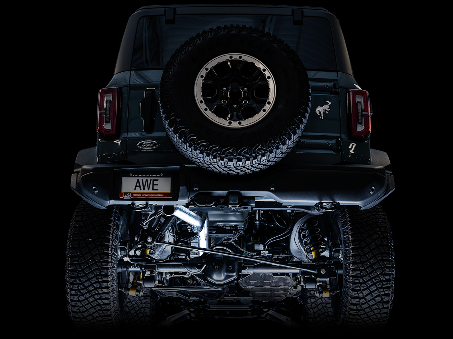 21-26 Ford Bronco (Sport Utility - 2.3, 2.7 - 4WD) Exhaust System Kit - Image 6