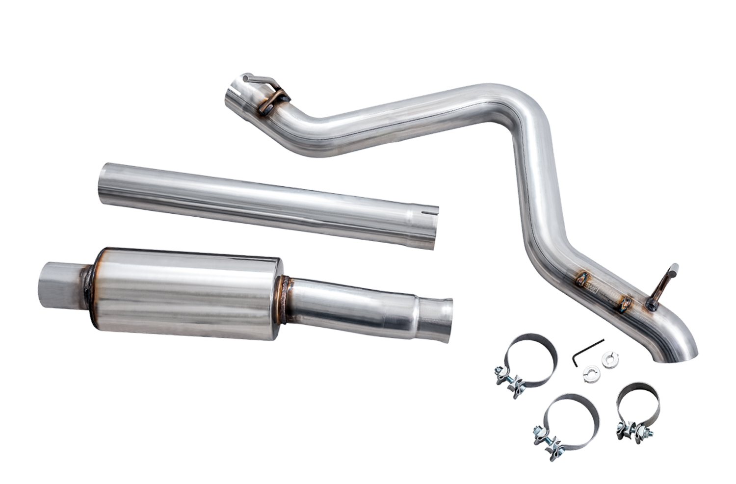 18-26 Jeep Wrangler (Sport Utility - 2.0 - 4WD) Exhaust System Kit