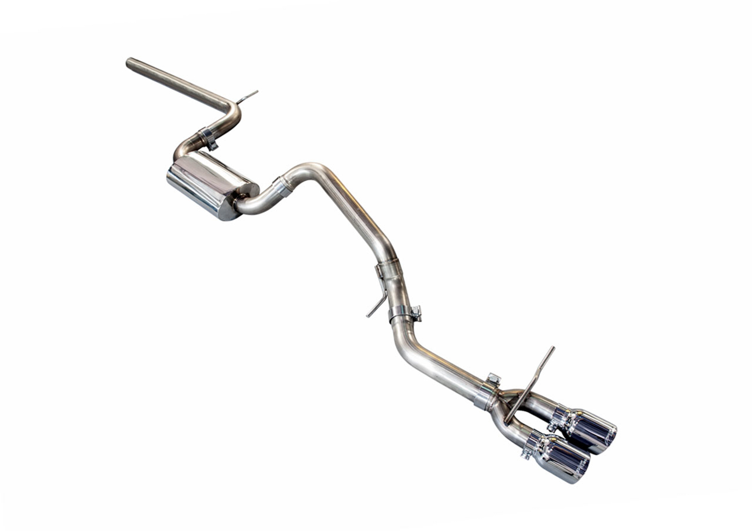 15-17 Volkswagen Golf SportWagen (Wagon - 1.8 - FWD) Exhaust System Kit