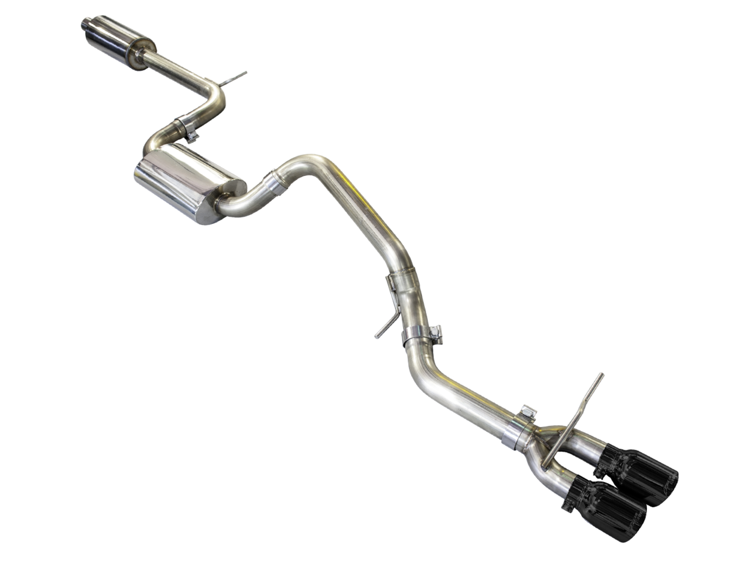 15-17 Volkswagen Golf SportWagen (Wagon - 1.8 - FWD) Exhaust System Kit
