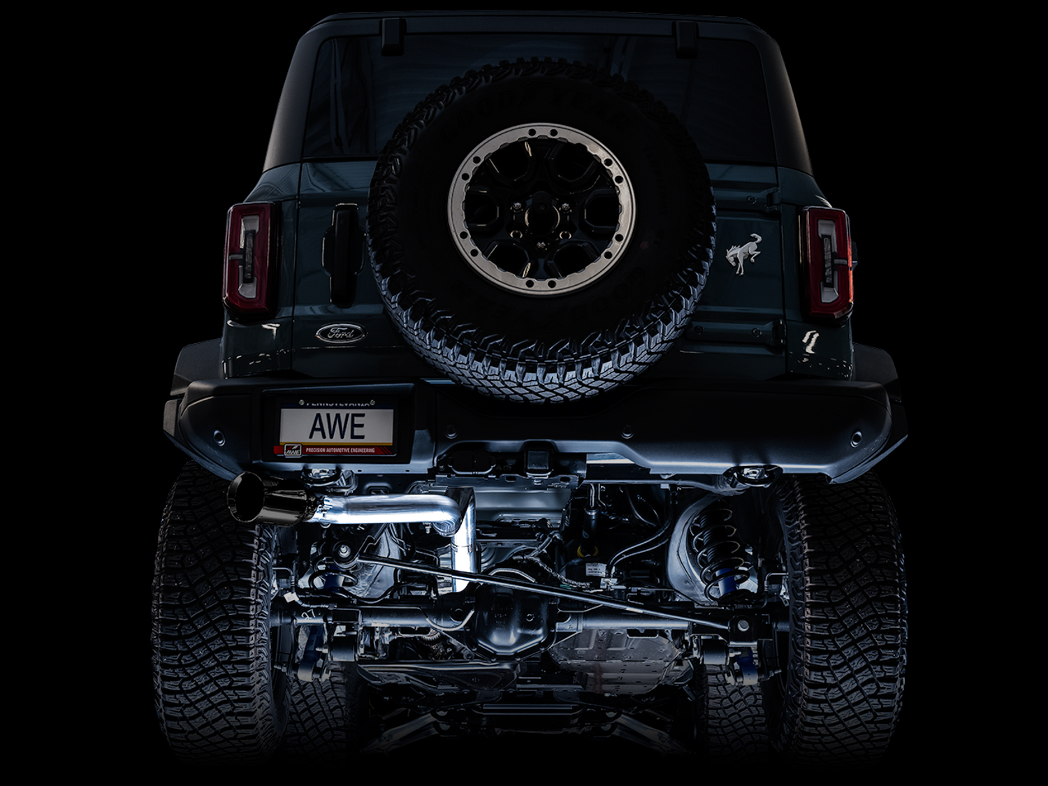 21-26 Ford Bronco (Sport Utility - 2.3, 2.7 - 4WD) Exhaust System Kit - Image 7