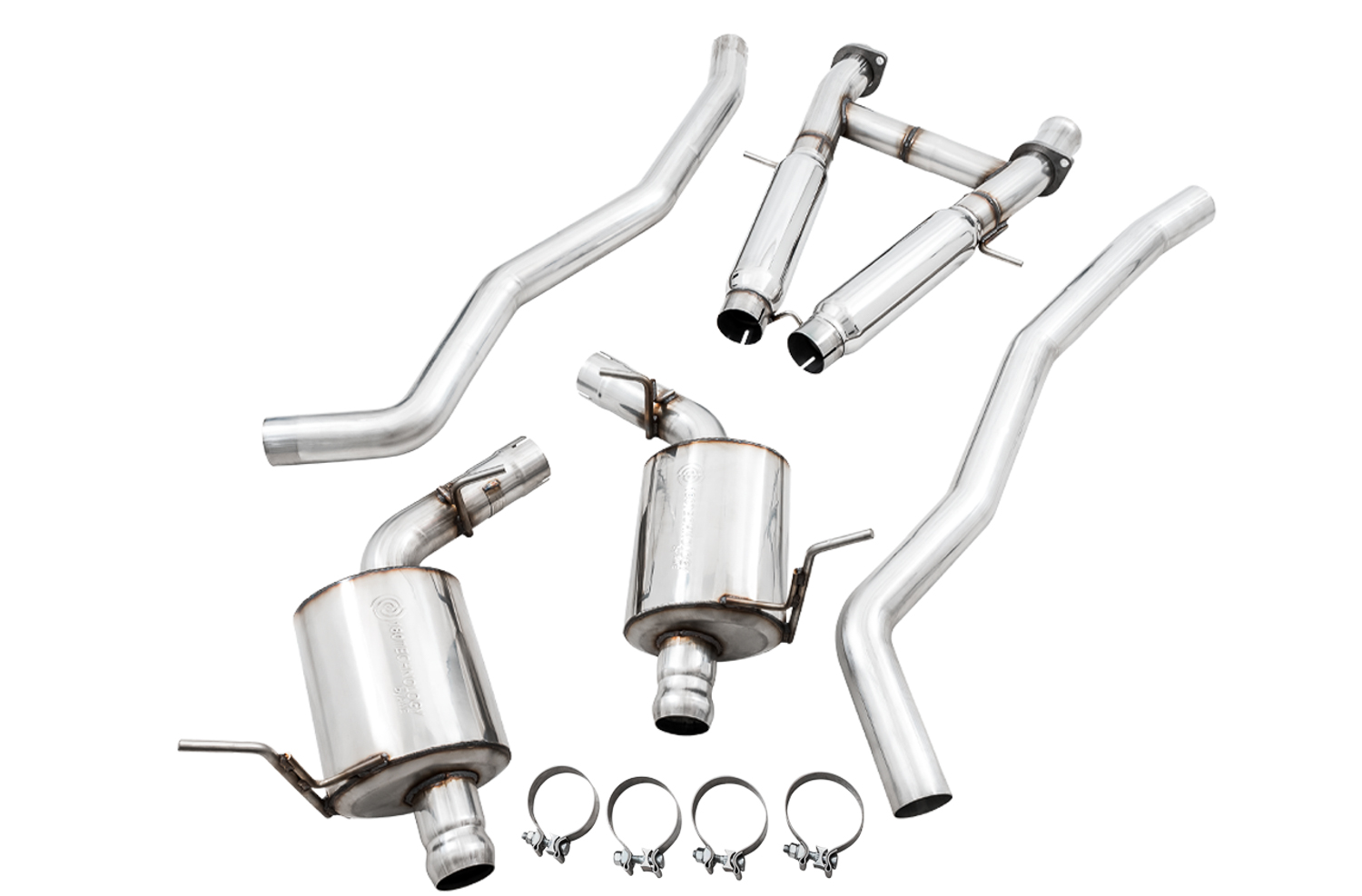 14-21 Jeep Grand Cherokee (Sport Utility - 6.2, 6.4 - AWD) Exhaust System Kit