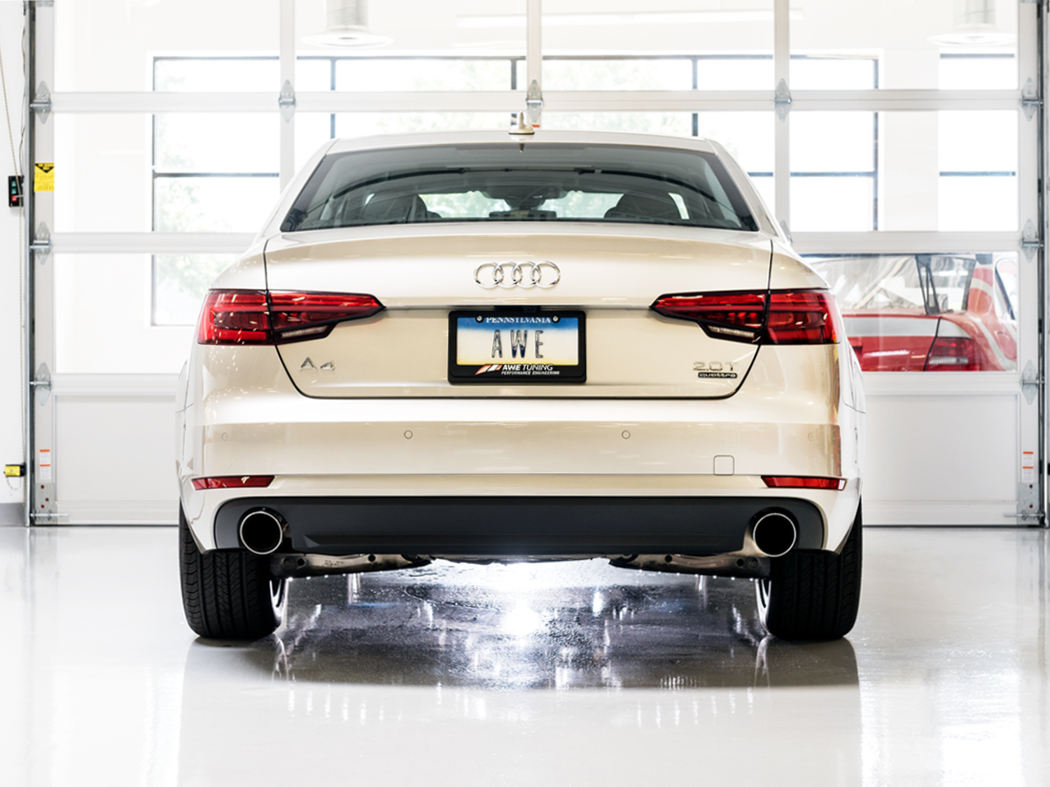 17-18 Audi A4 Quattro (Sedan - 2.0 - AWD) Exhaust System Kit - Image 8