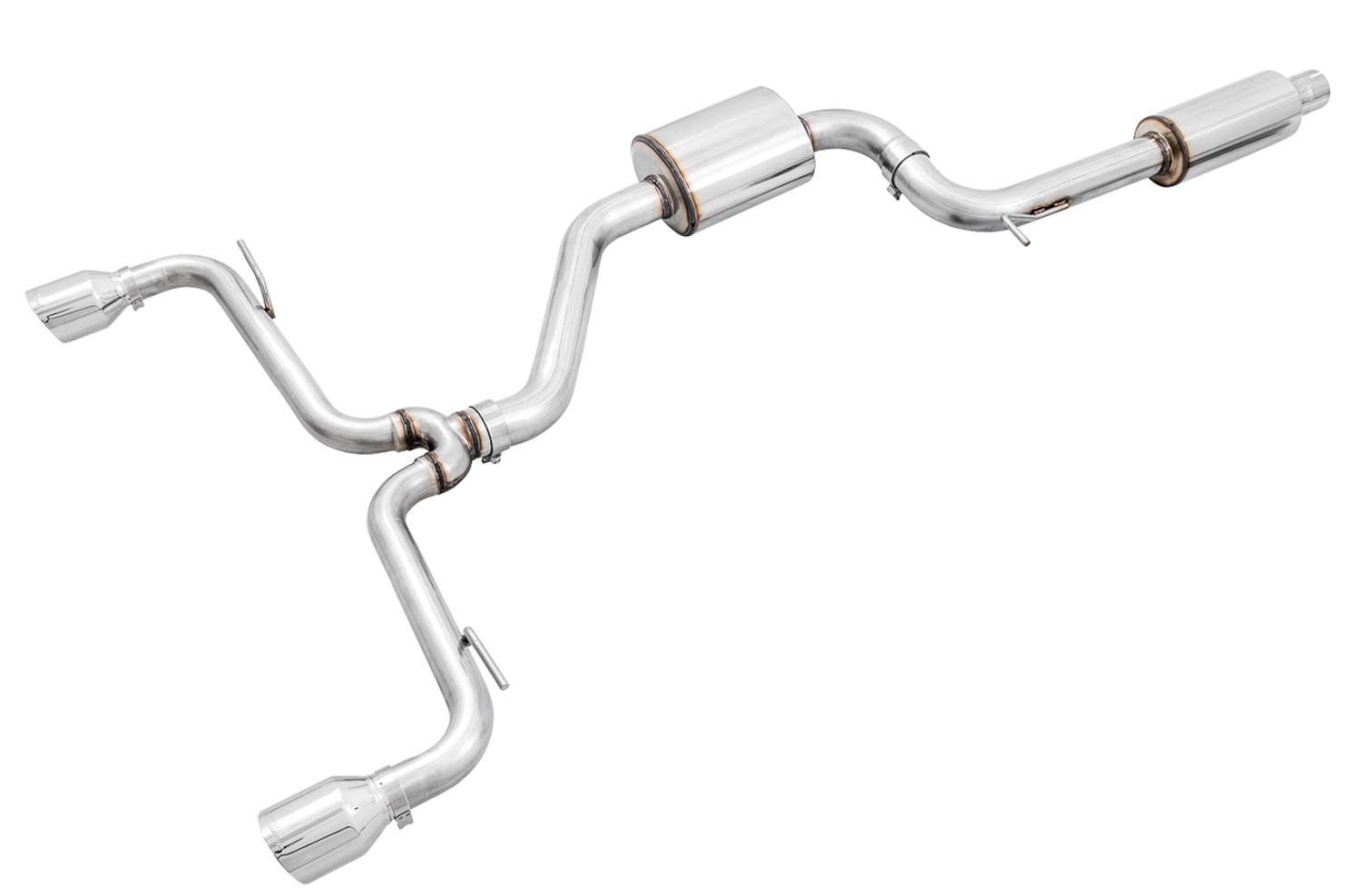 18-21 Volkswagen GTI (Hatchback - 2.0 - FWD) Exhaust System Kit