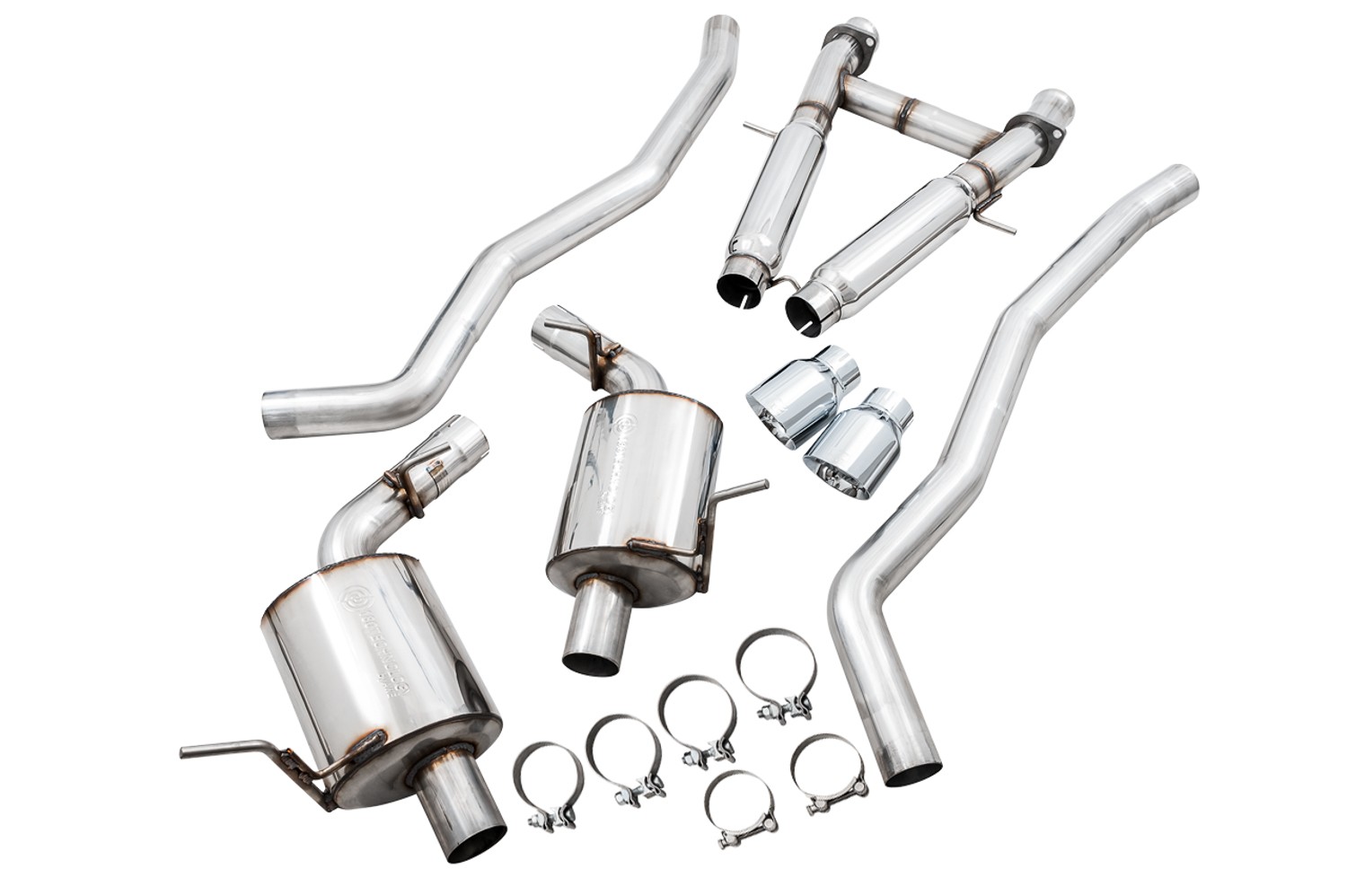 14-21 Jeep Grand Cherokee SRT (Sport Utility - 6.4 - AWD) Exhaust System Kit - Image 2
