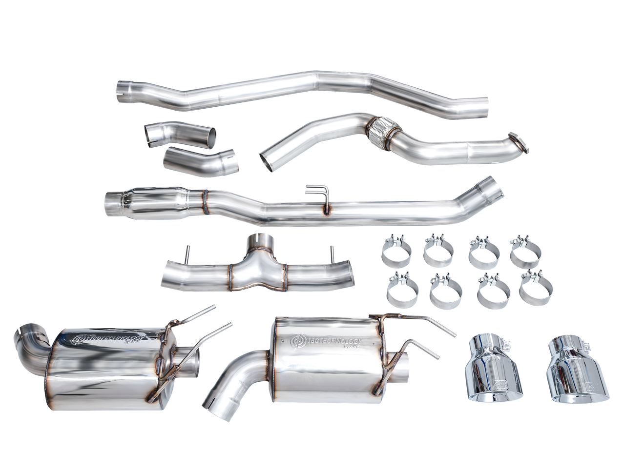 Acura, Honda (Hatchback/Sedan - 1.5 - FWD) Exhaust System Kit - Image 7