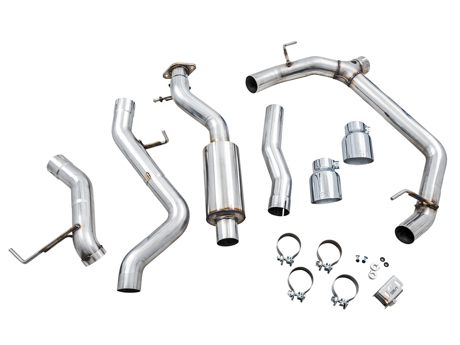 21-26 Ford Bronco (Sport Utility - 2.3, 2.7 - 4WD) Exhaust System Kit - Image 2