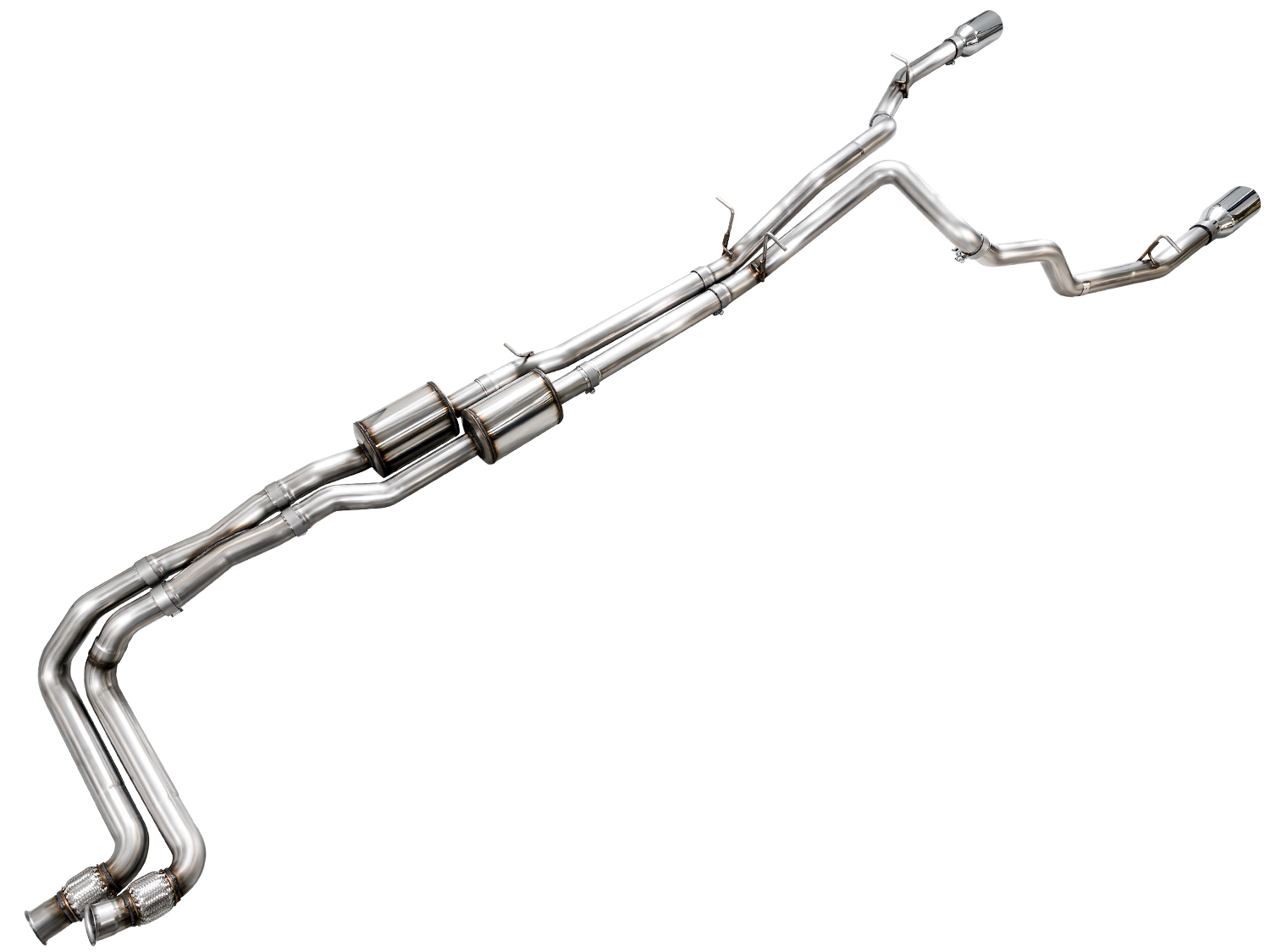 25-26 Ram 1500 (Crew Cab Pickup - 3.0) Exhaust System Kit