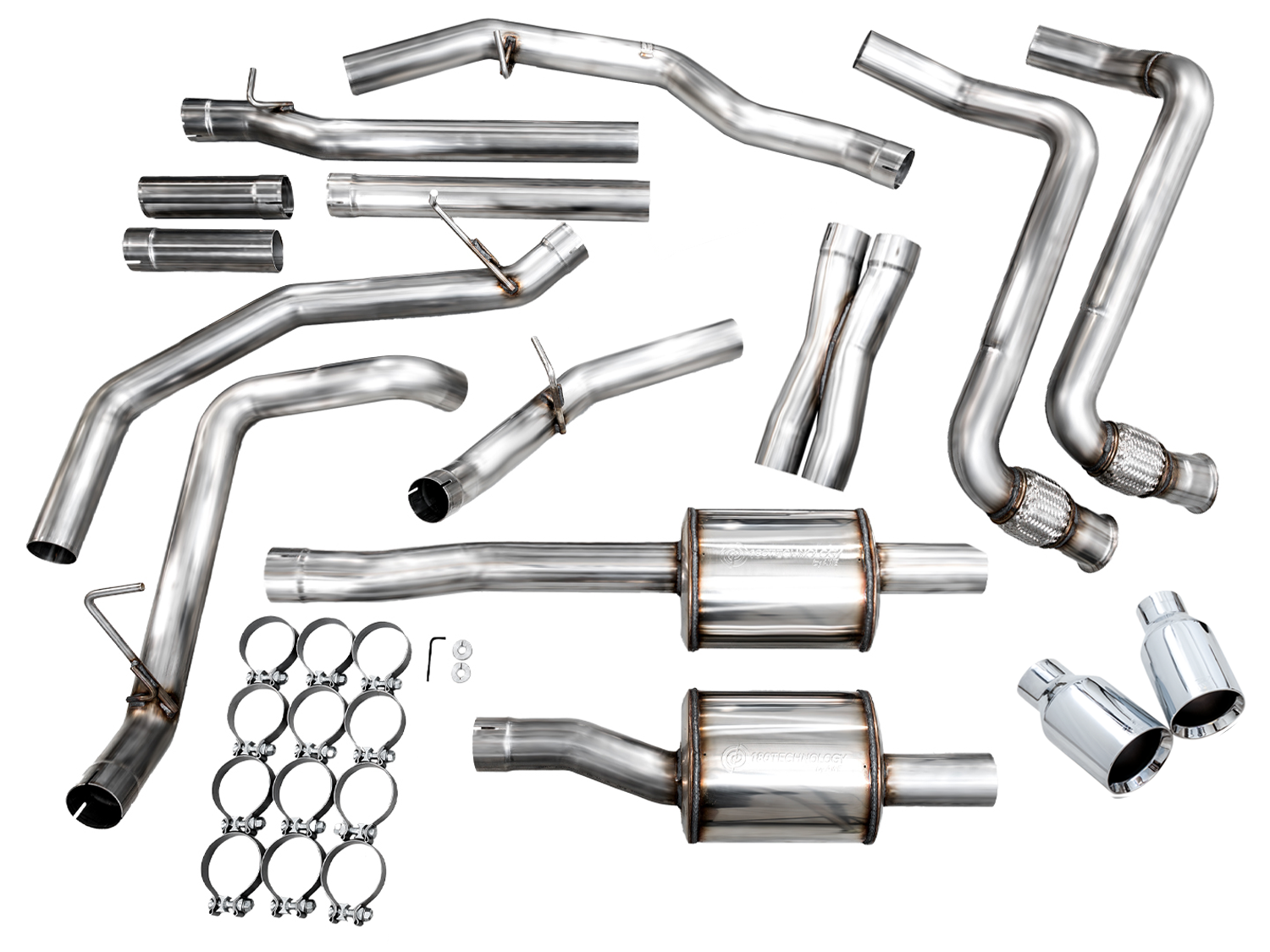 25-26 Ram 1500 (Crew Cab Pickup - 3.0) Exhaust System Kit - Image 6