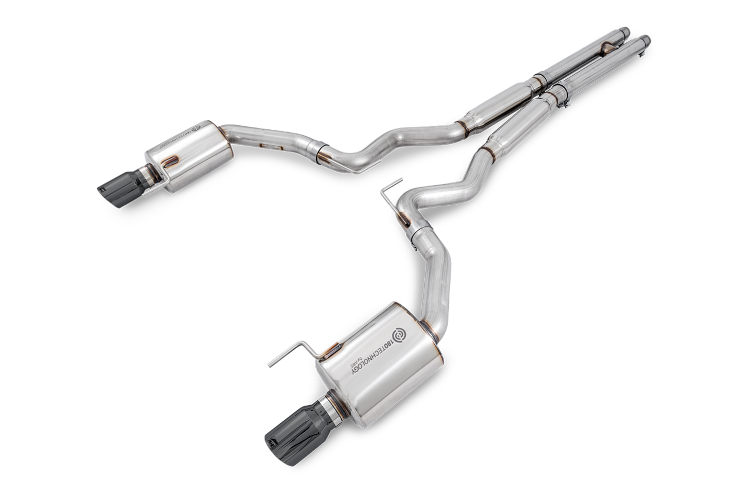 15-17 Ford Mustang (Coupe - 5.0) Exhaust System Kit - Image 2