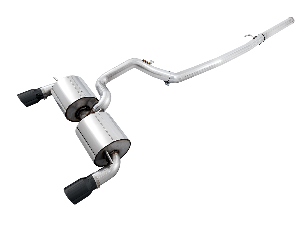 16-18 Ford Focus RS (Hatchback - 2.3 - AWD) Exhaust System Kit - Image 2