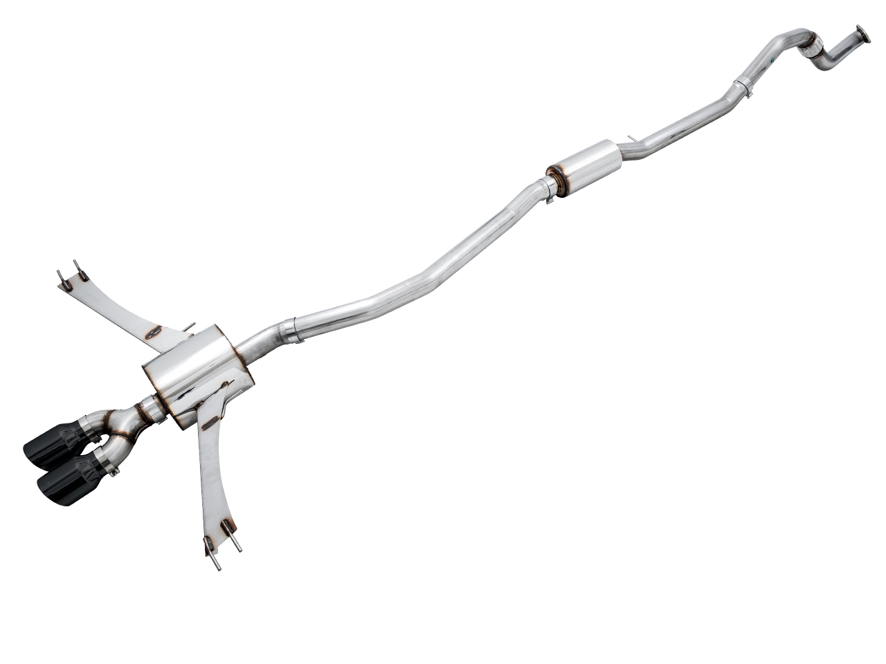 17-20 Honda Civic Si (Coupe/Sedan - 1.5 - FWD) Exhaust System Kit - Image 2