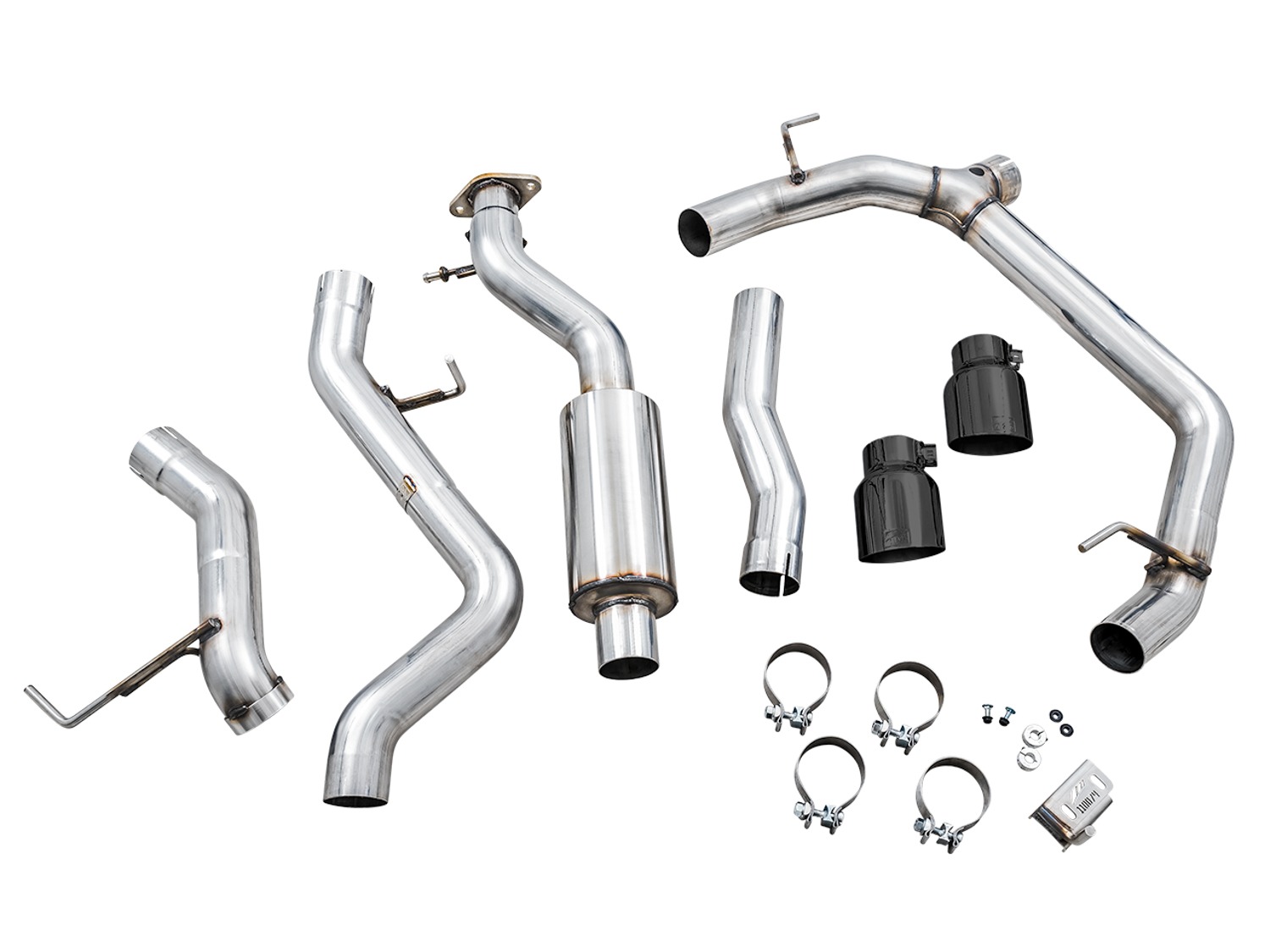21-26 Ford Bronco (Sport Utility - 2.3, 2.7 - 4WD) Exhaust System Kit