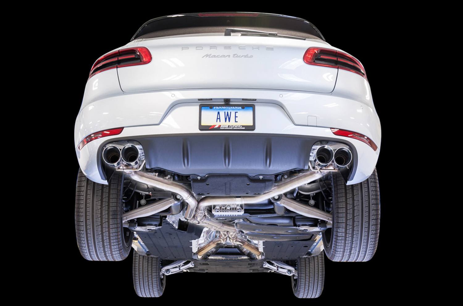 15-18 Porsche Macan (Sport Utility - 3.0, 3.6 - AWD) Exhaust System Kit - Image 3