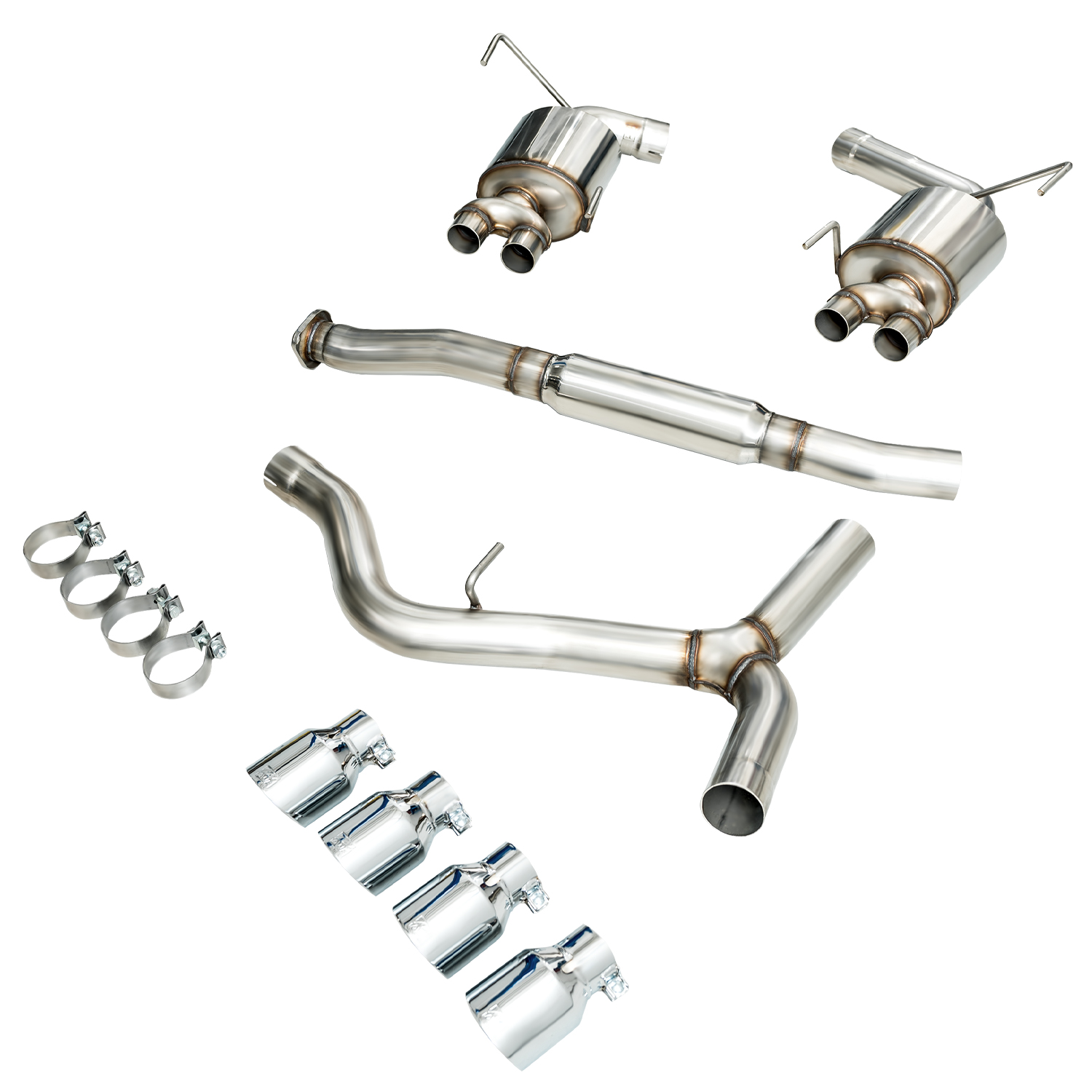 15-21 Subaru WRX (Sedan - 2.0 - AWD) Exhaust System Kit - Image 3