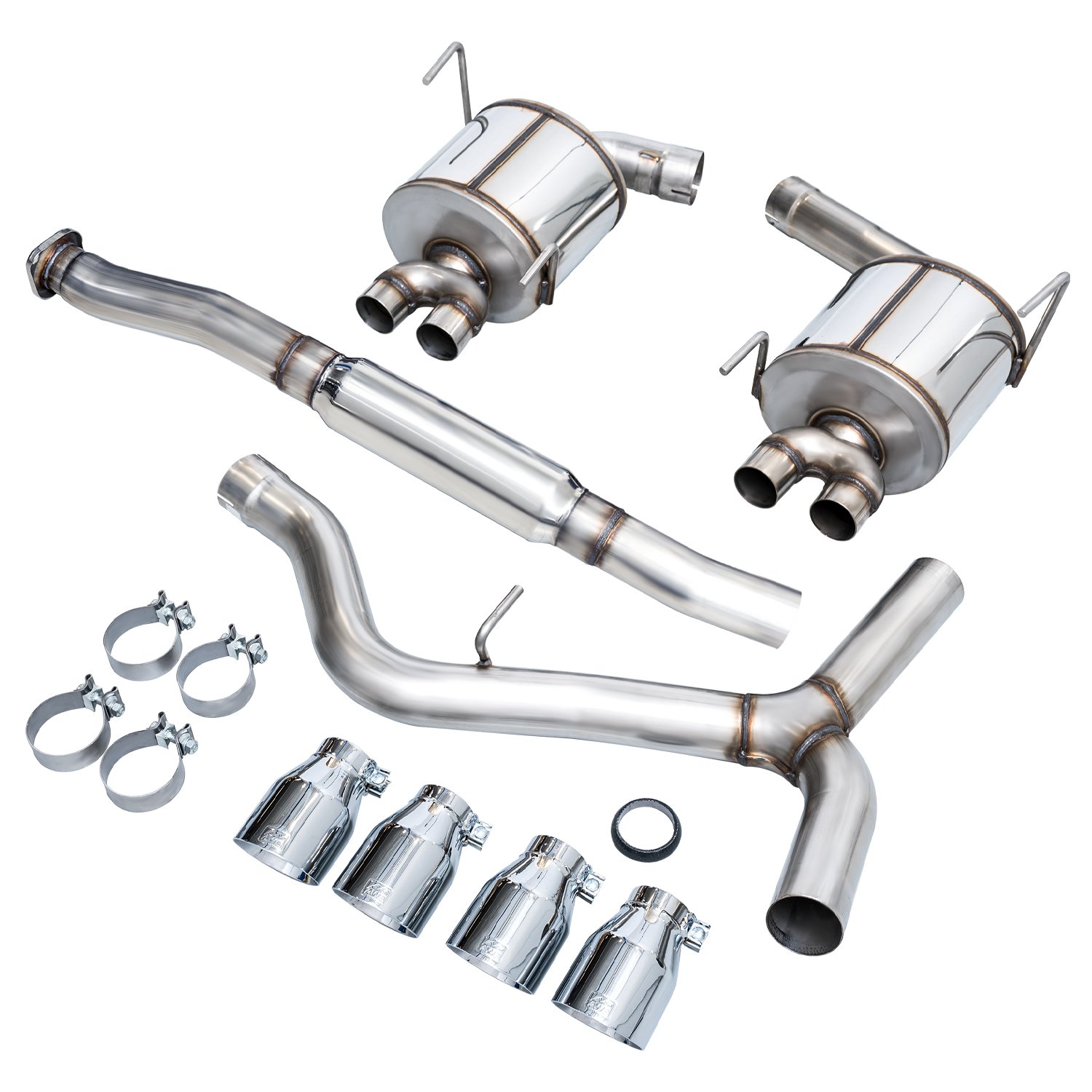Subaru (Sedan - 2.5 - AWD) Exhaust System Kit - Image 2