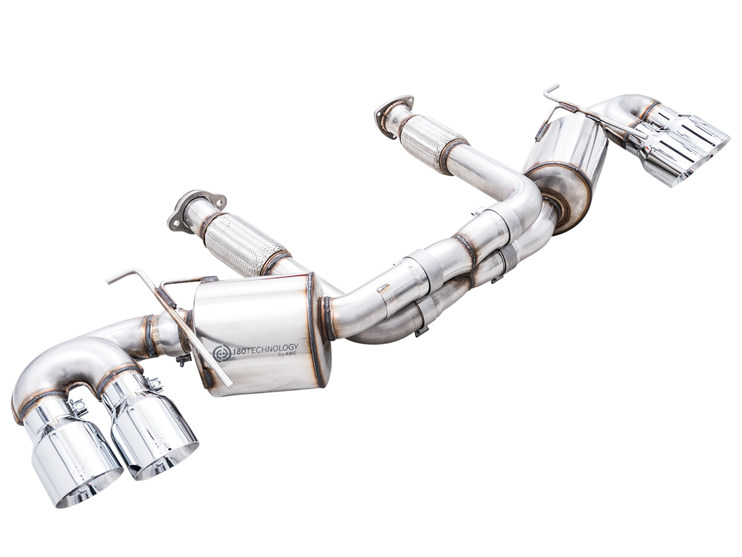 20-26 Chevrolet Corvette (Convertible/Coupe - 6.2 - AWD/RWD) Exhaust System Kit - Image 4