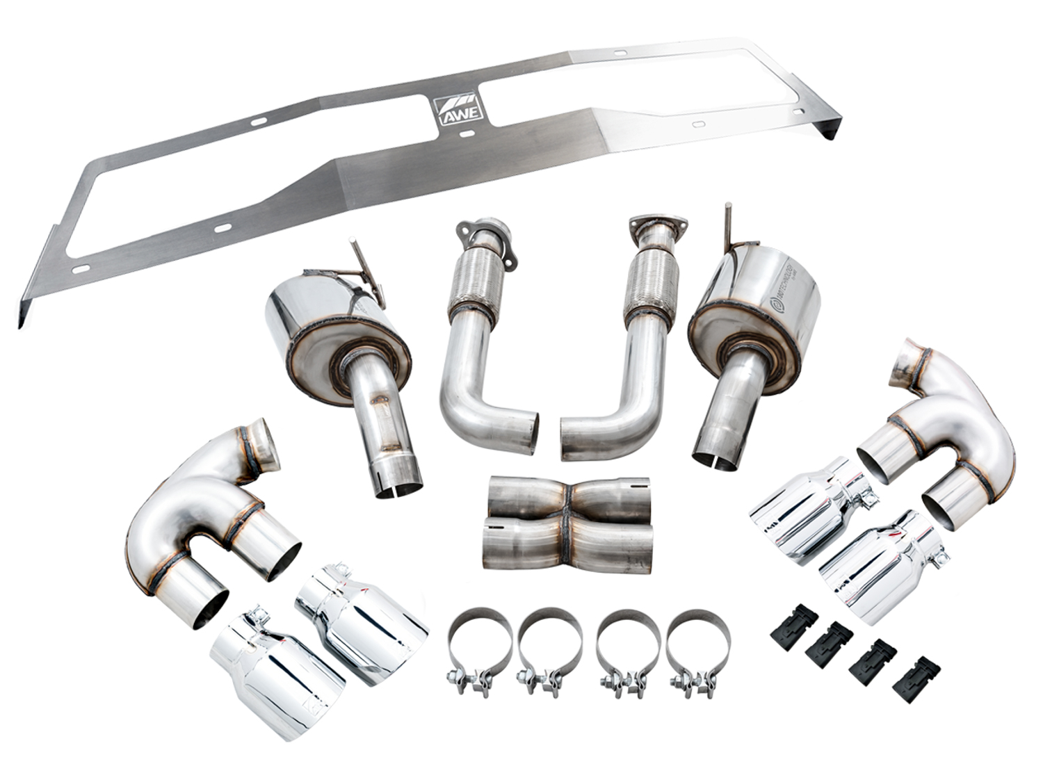 20-26 Chevrolet Corvette (Convertible/Coupe - 6.2 - AWD/RWD) Exhaust System Kit - Image 3