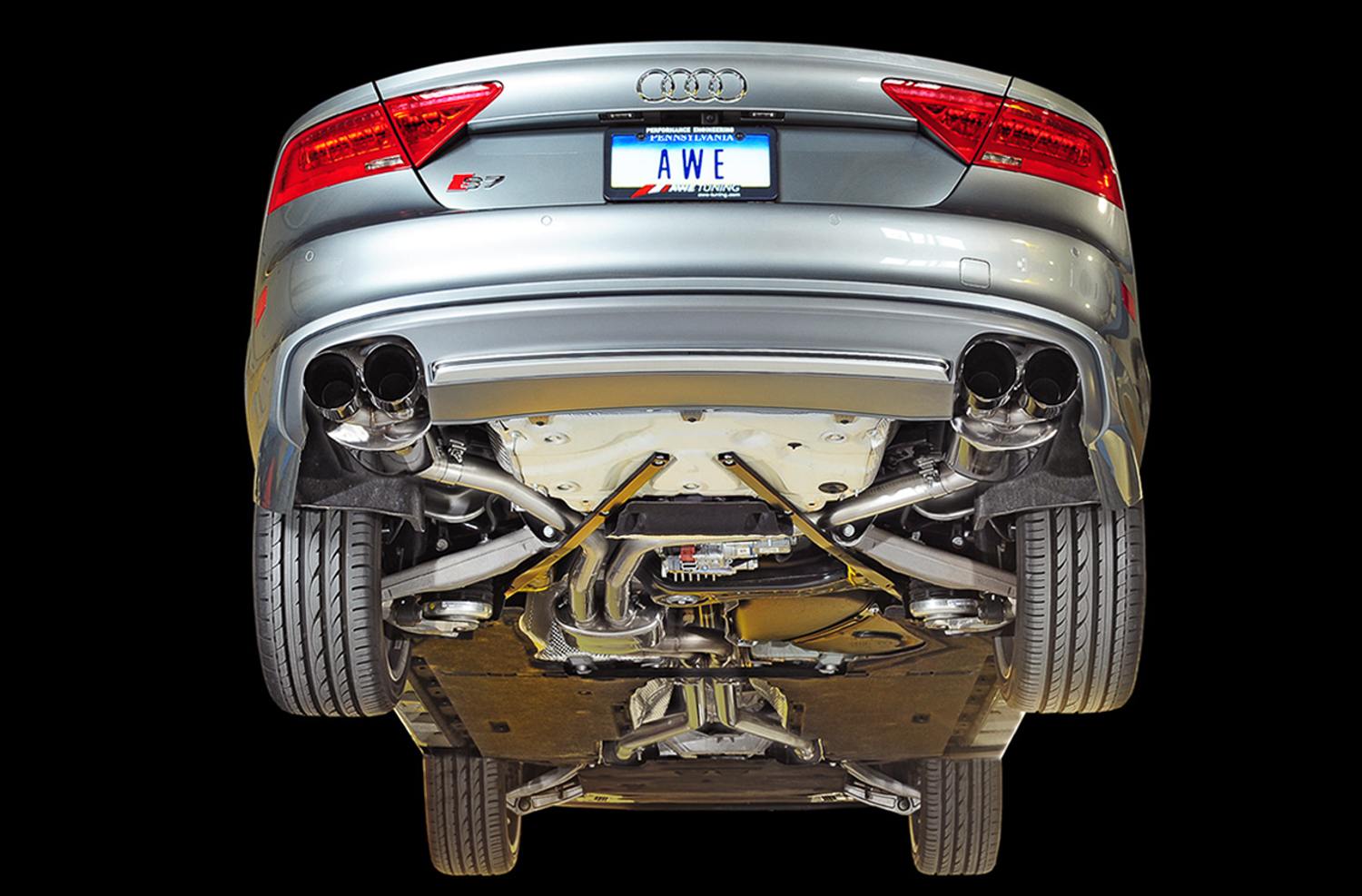 13-18 Audi S7 (4.0) Exhaust System Kit - Image 3