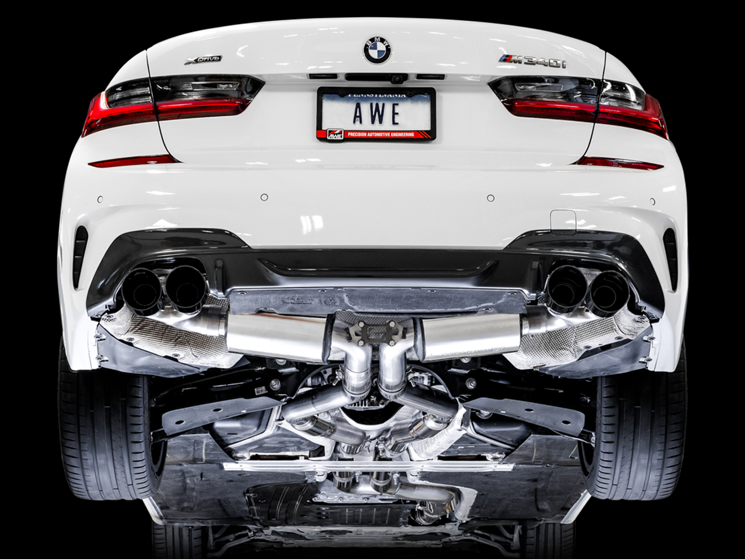 BMW (Coupe/Sedan - 3.0 - AWD/RWD) Exhaust System Kit - Image 4