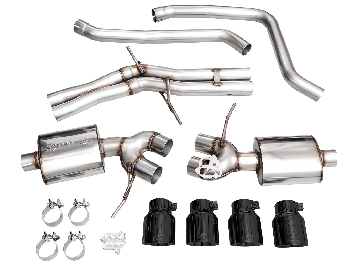 19-21 Porsche Macan S (Sport Utility - 3.0 - AWD) Exhaust System Kit - Image 4