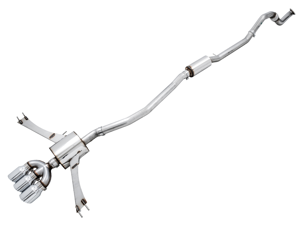 17-20 Honda Civic Si (Coupe/Sedan - 1.5 - FWD) Exhaust System Kit - Image 2