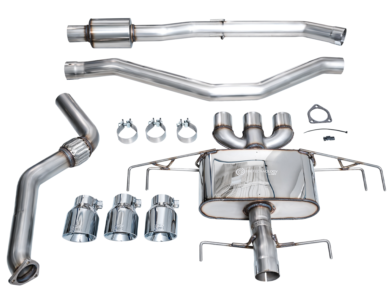 24-26 Acura Integra Type S (Hatchback - 2.0 - FWD) Exhaust System Kit - Image 4
