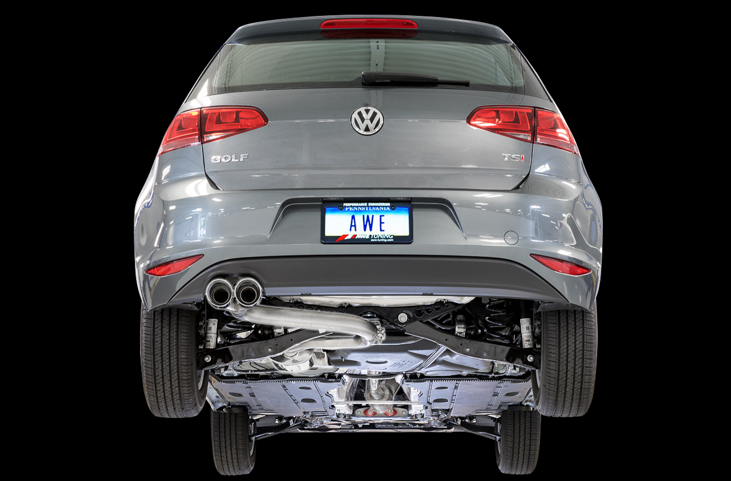 15-17 Volkswagen Golf (Hatchback - 1.8 - FWD) Exhaust System Kit - Image 2