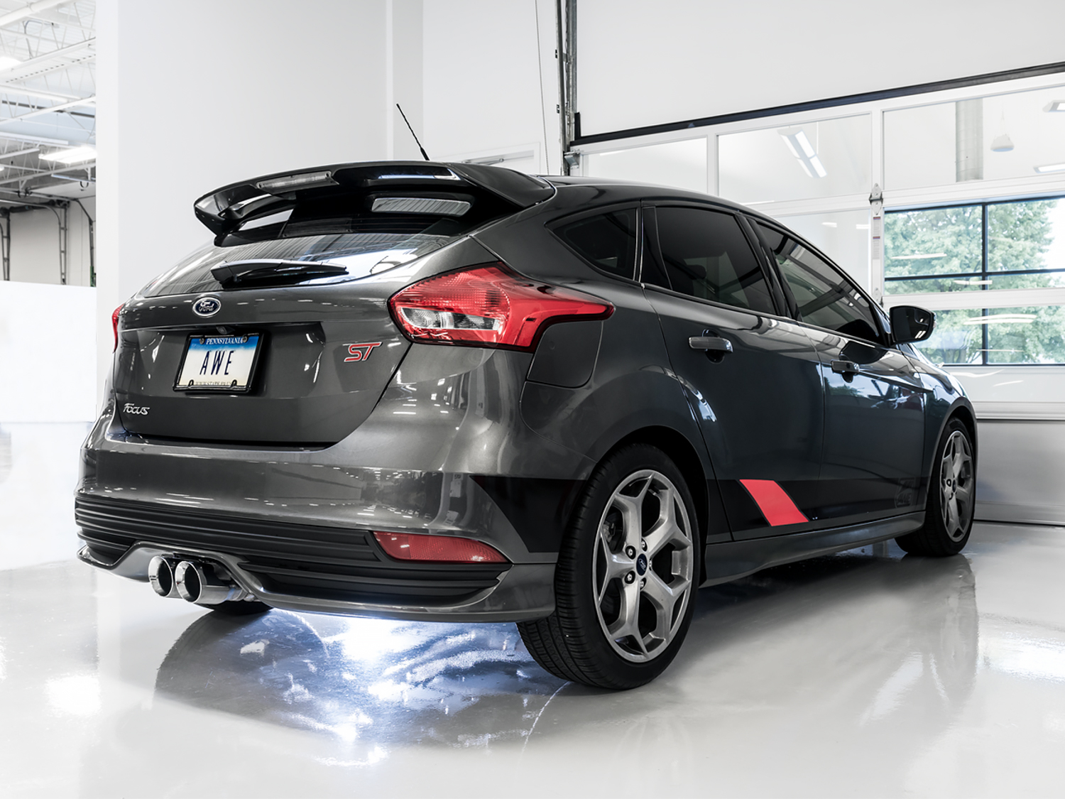 13-18 Ford Focus ST (Hatchback - 2.0 - FWD) Exhaust System Kit - Image 4