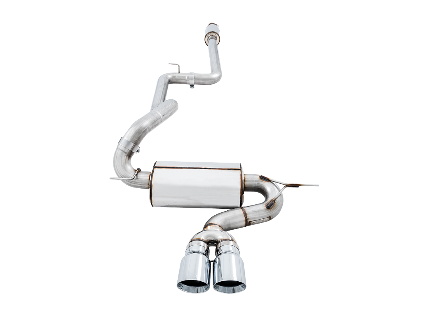 13-18 Ford Focus ST (Hatchback - 2.0 - FWD) Exhaust System Kit - Image 2