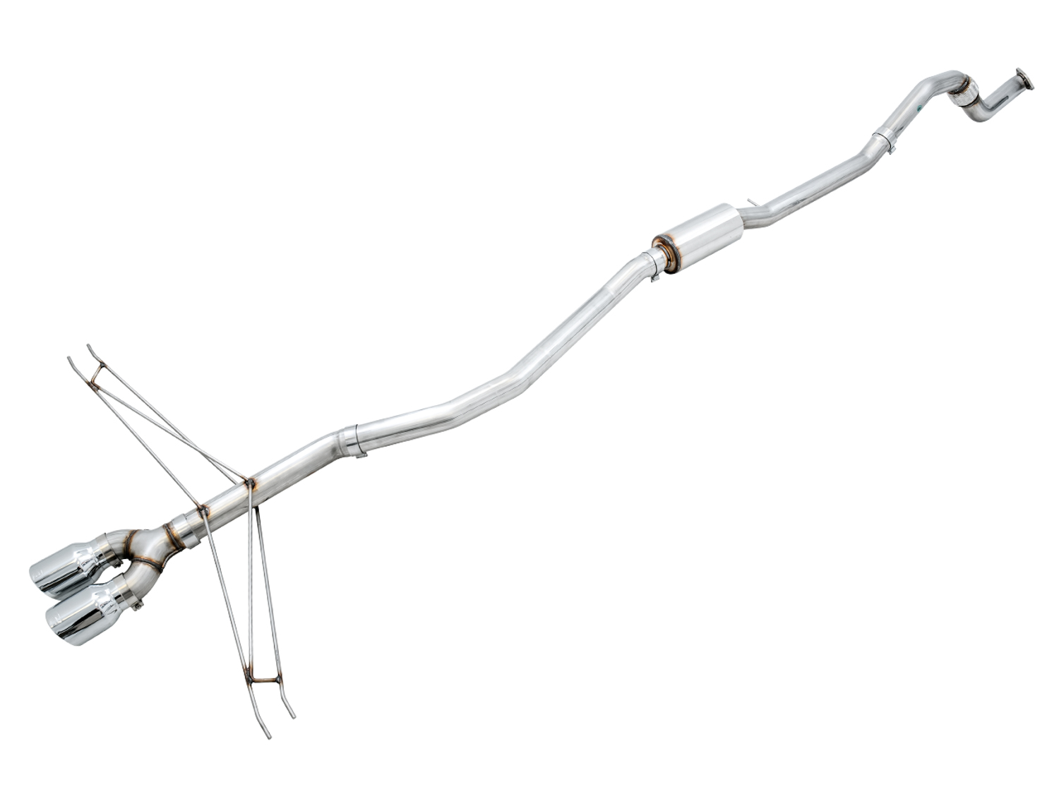 17-20 Honda Civic Si (Coupe/Sedan - 1.5 - FWD) Exhaust System Kit - Image 6