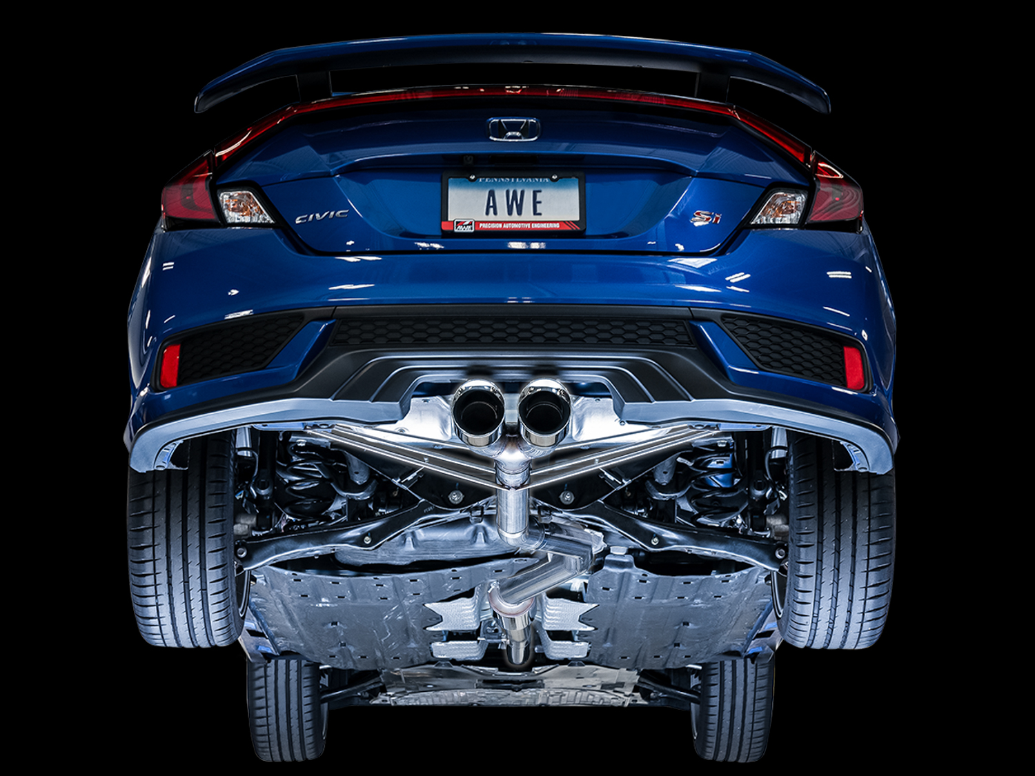17-20 Honda Civic Si (Coupe/Sedan - 1.5 - FWD) Exhaust System Kit - Image 8