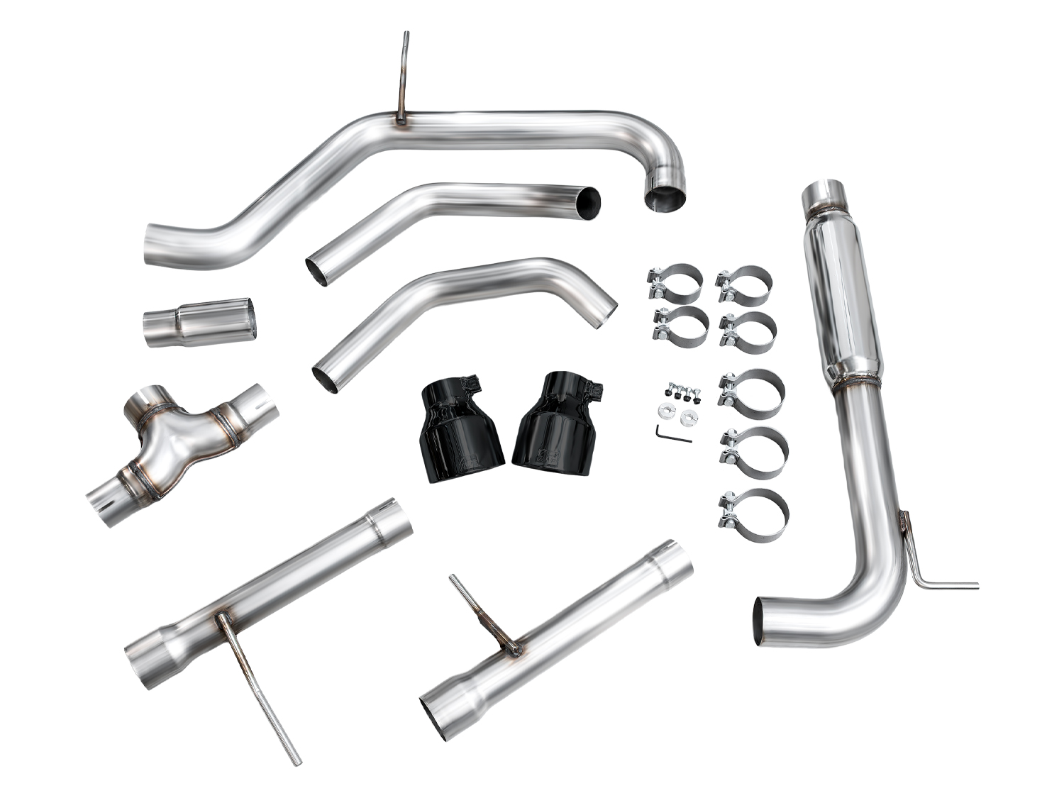 22-26 Volkswagen Jetta GLI (Sedan - 2.0) Exhaust System Kit - Image 6