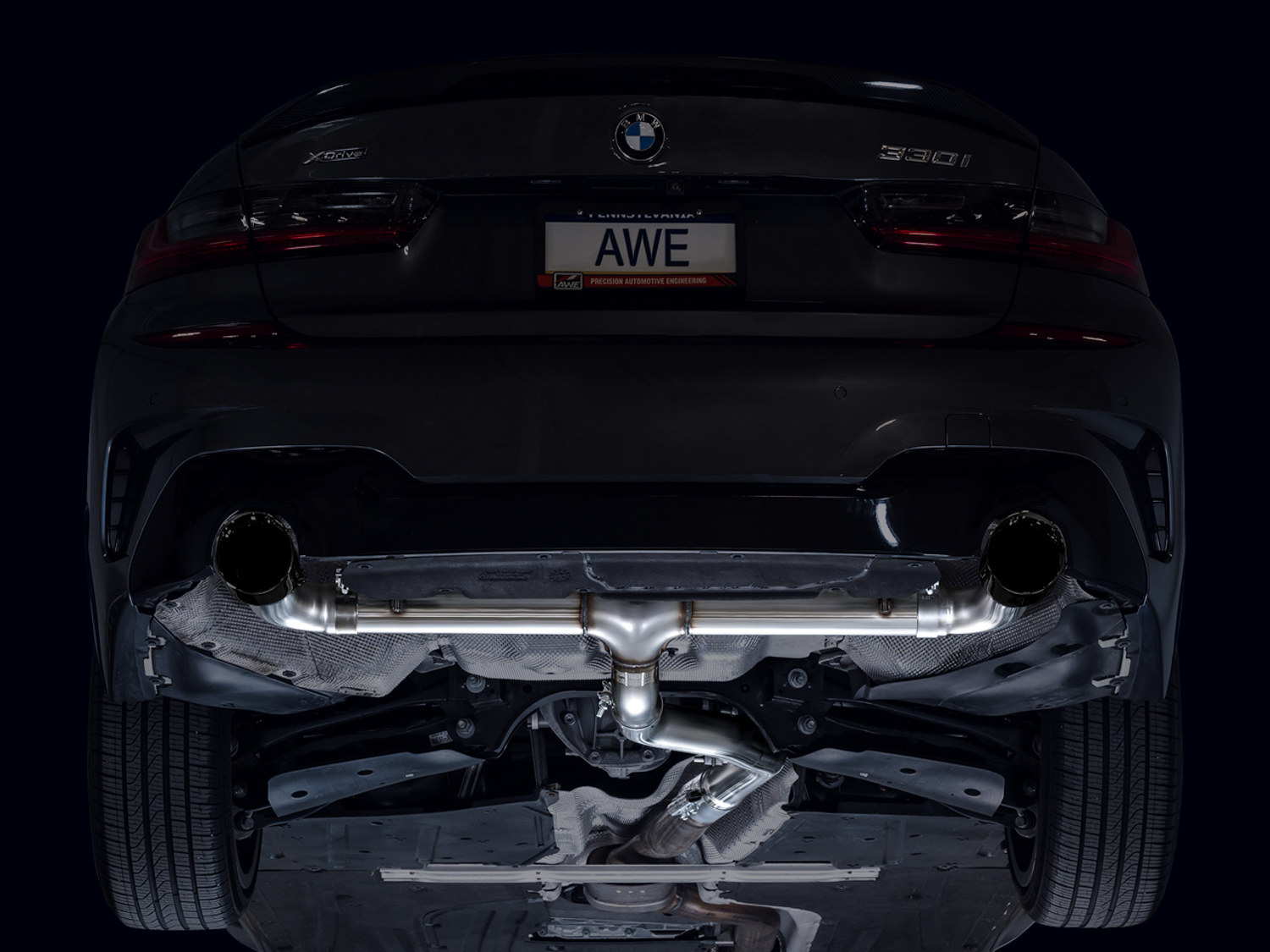 BMW (Convertible/Coupe/Sedan - 2.0 - AWD/RWD) Exhaust System Kit - Image 7