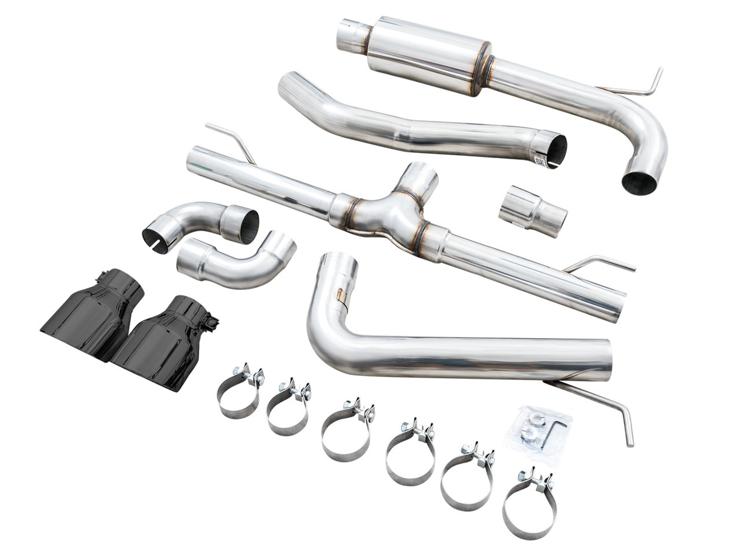 22-26 Volkswagen GTI (Hatchback - 2.0) Exhaust System Kit - Image 2
