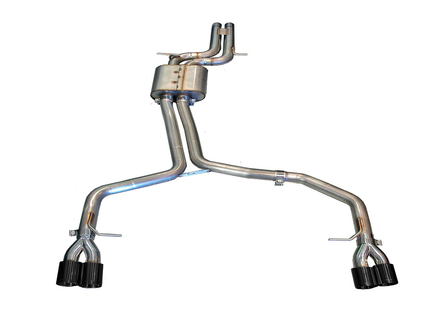 08-12 Audi S5 (Coupe - 4.2 - AWD) Exhaust System Kit - Image 2