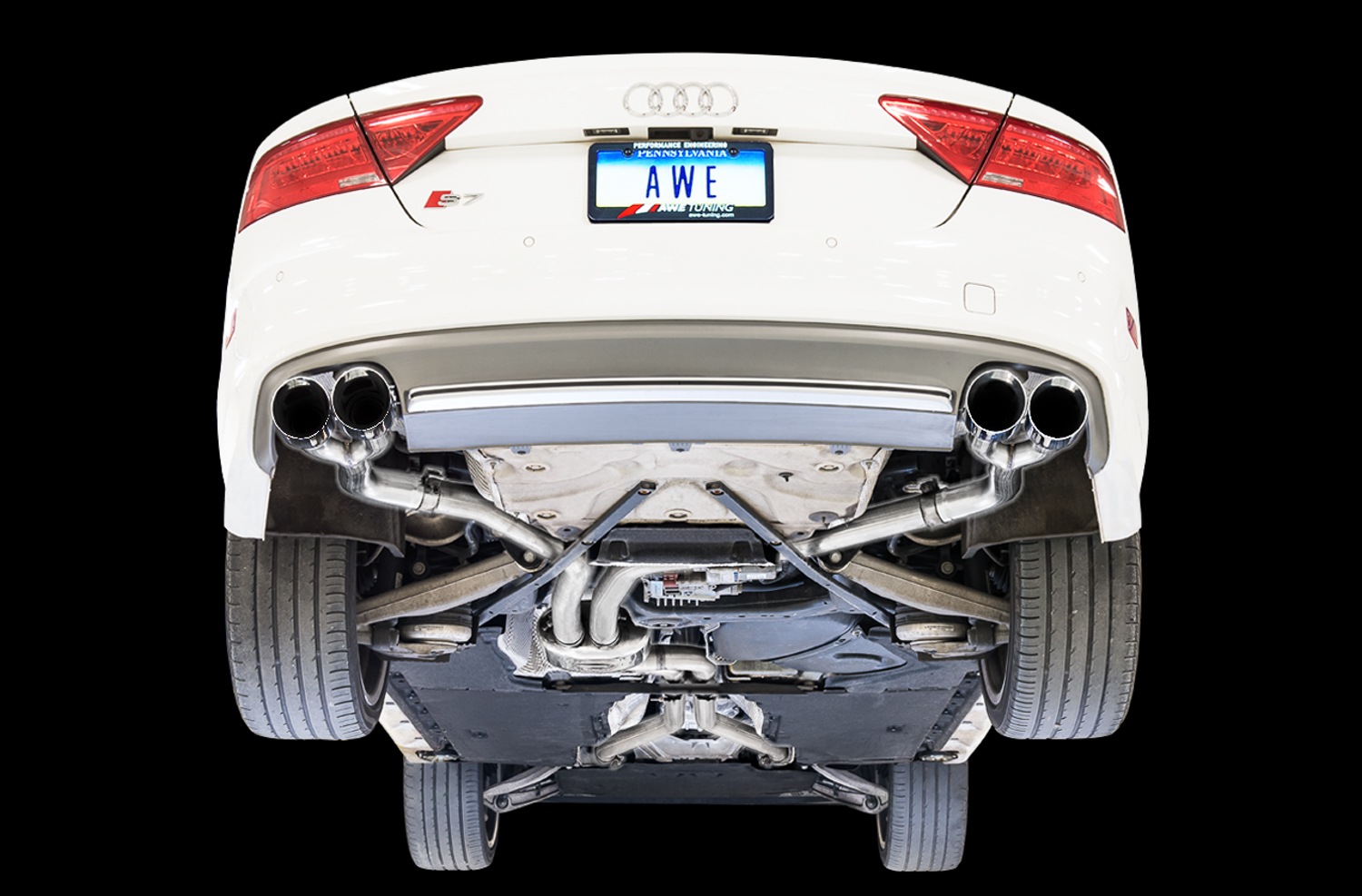 13-18 Audi S7 (4.0) Exhaust System Kit - Image 3