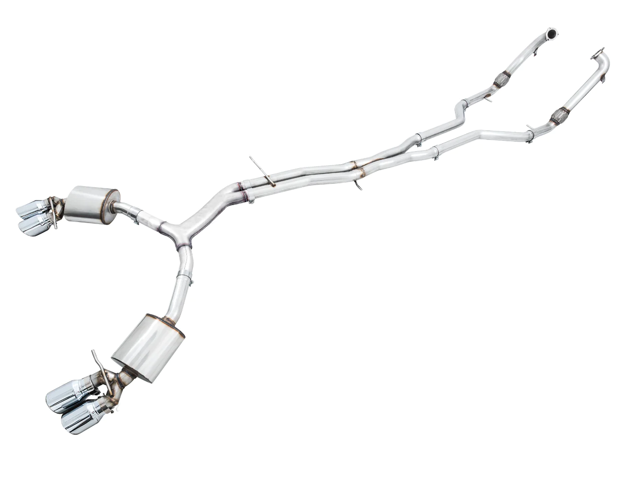 18-25 Audi S5 Sportback (3.0) Exhaust System Kit - Image 2