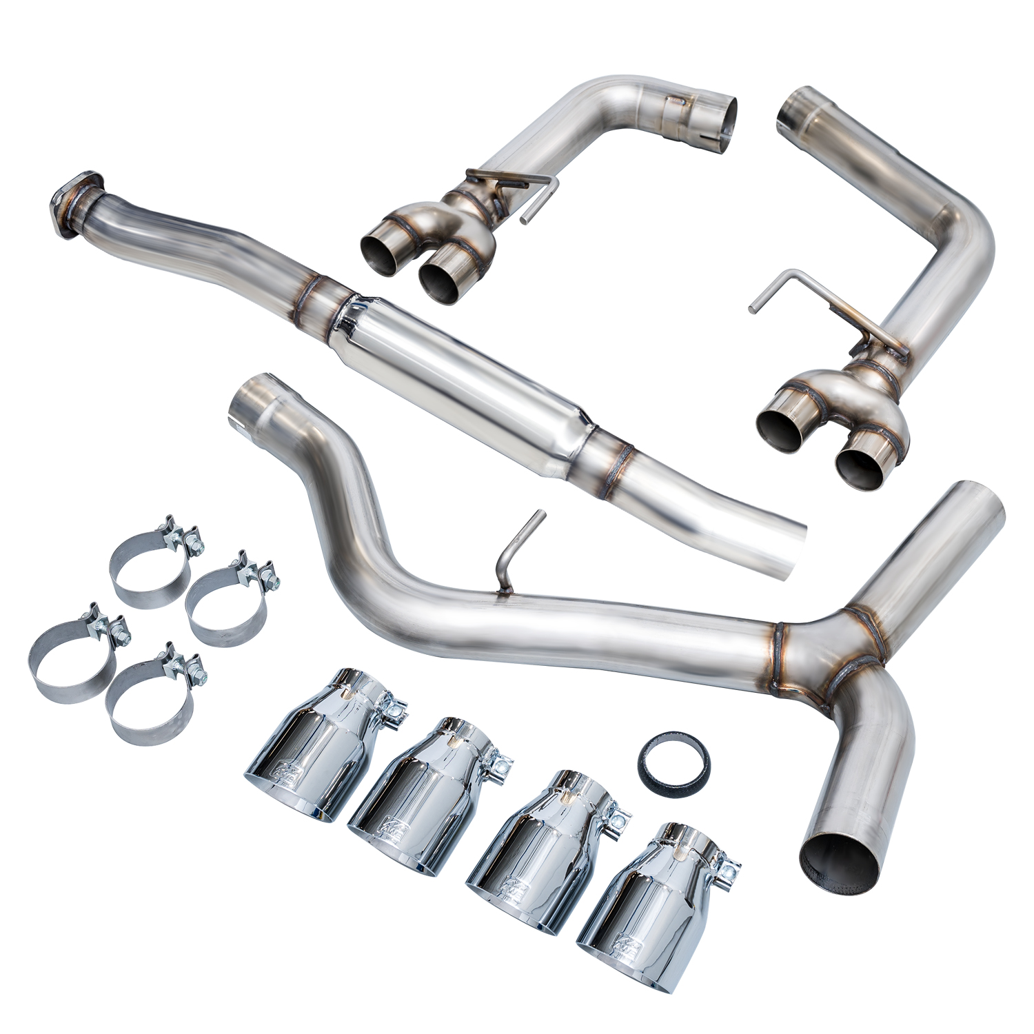 Subaru (Sedan - 2.0, 2.5 - AWD) Exhaust System Kit - Image 2