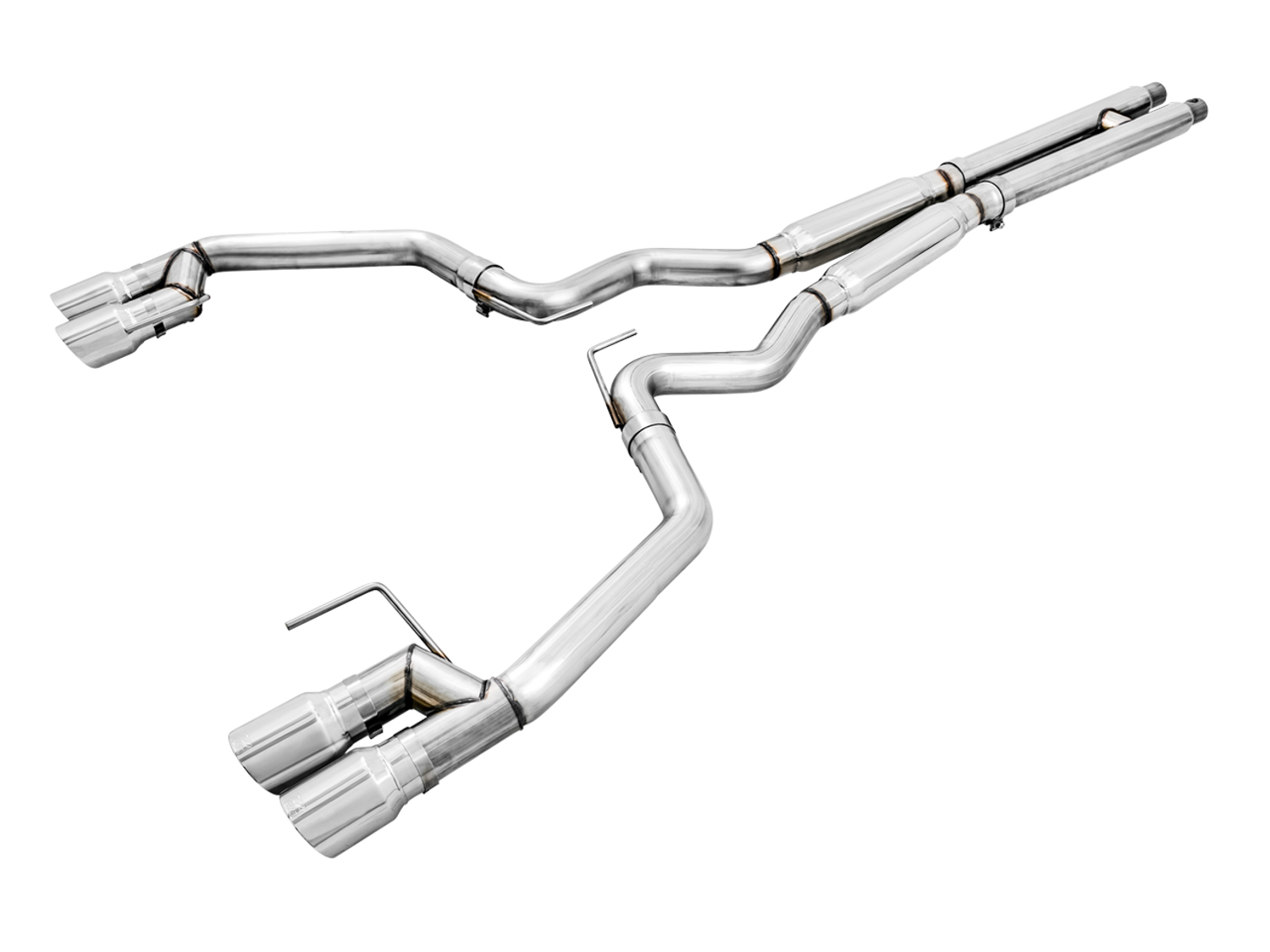 18-23 Ford Mustang (Coupe - 5.0 - RWD) Exhaust System Kit - Image 3