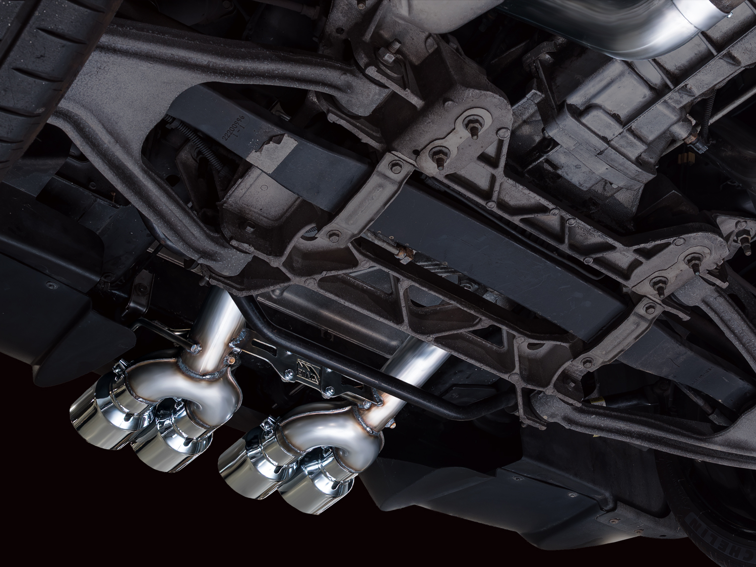 06-13 Chevrolet Corvette (Hatchback - 6.2, 7.0 - RWD) Exhaust System Kit - Image 9