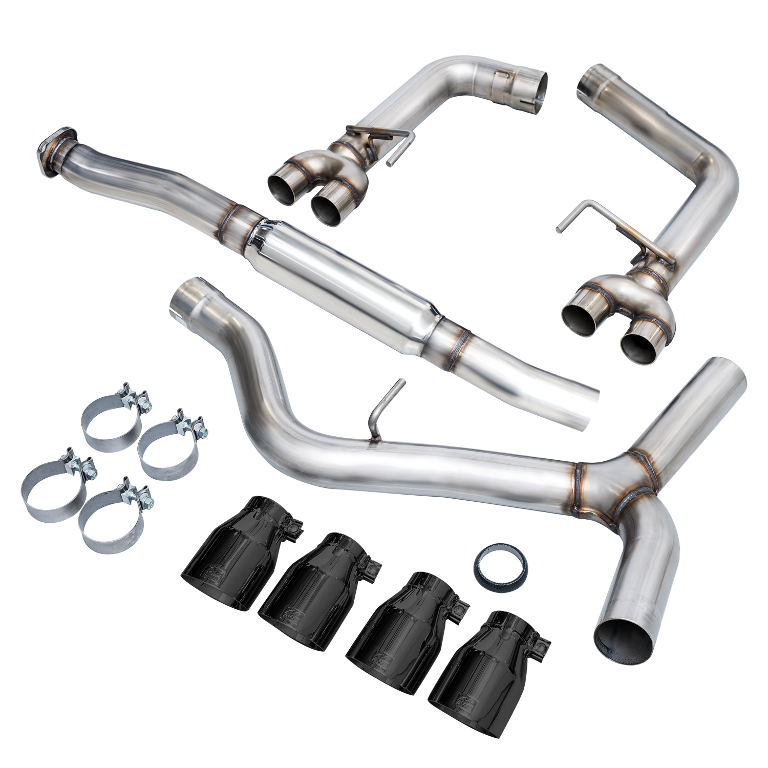 Subaru (Sedan - 2.0, 2.5 - AWD) Exhaust System Kit - Image 2